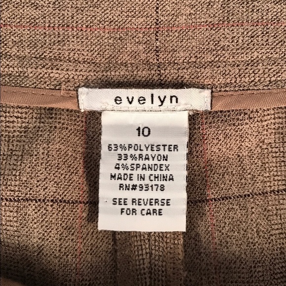 Evelyn Grid Sailor Style Work Pants - Picture 5 of 5